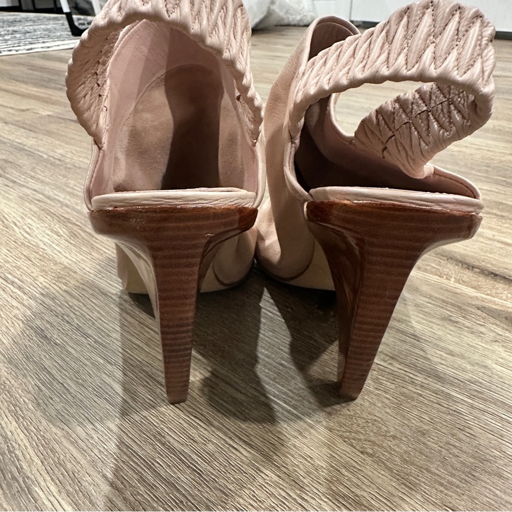 {preloved} Sigerson Morrison Cream  Women's Mules - Picture 5 of 9